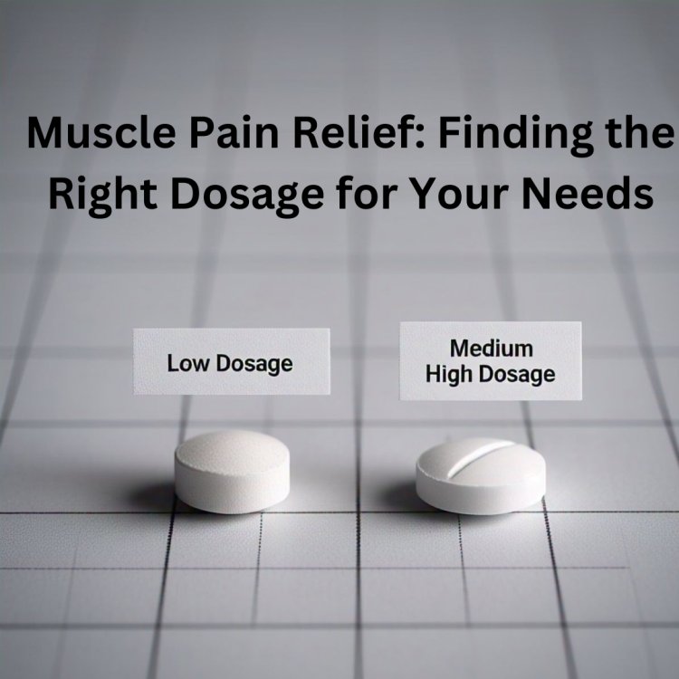 Muscle Pain Relief: Finding the Right Dosage for Your Needs